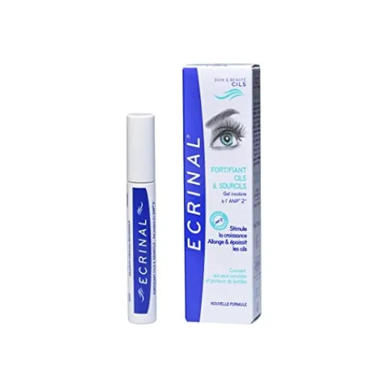 Ecrinal non-coloured eye lash and brow strengthening gel ANP 2+ 9ml