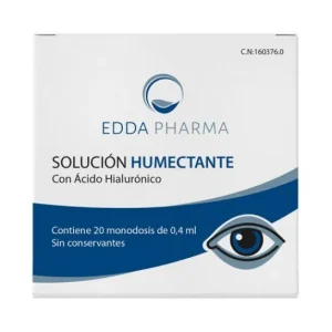 EDDA PHARMA Moisturizing Solution 0,4x20 single-doses