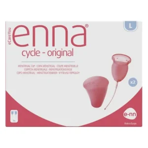 Enna Cycle menstrual cup T-L 2 pieces