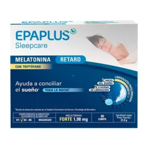Epaplus Forte+ Melatonin 1.98mg and Tryptophan 60 caps.