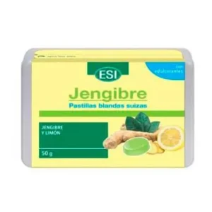 ESI Pastillas Blandas Suizas de Jengibre y Limon 50g