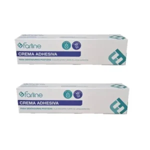 Farline Crema Adhesiva Prótesis Dental 2x40g
