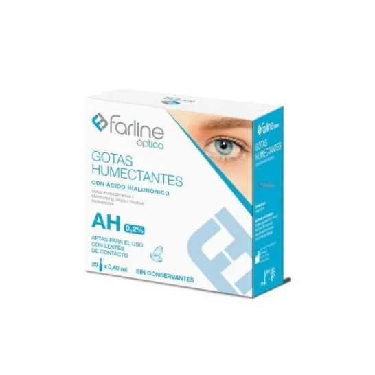 Farline Moisturizing drops with hyaluronic acid 20monodose