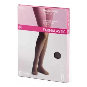 Farmalastic long stocking lace (A-F) normal comp. T-reina plus cappuccino