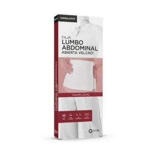 Farmalastic lumbar girdle beige velcro T-1 1 pc