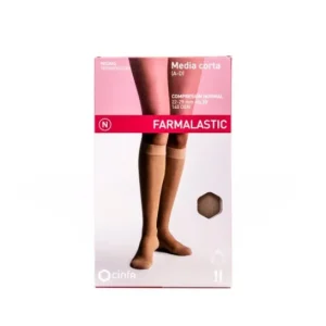 Farmalastic Media Corta Normal P/A Camel
