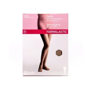 Farmalastic panty-medium waist-high (E-T) compression normal T-reina plus beige
