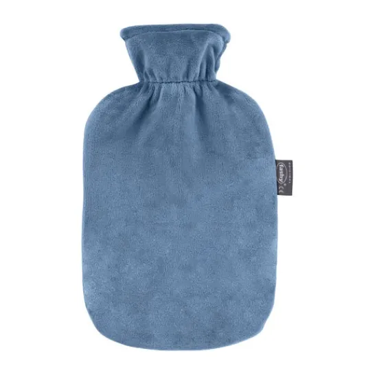 FASHY Bolsa de Agua Terciopelo Azul 2L 1ud