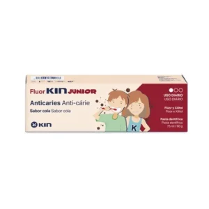 Kin Fluor- Junior cola flavored toothpaste 75ml