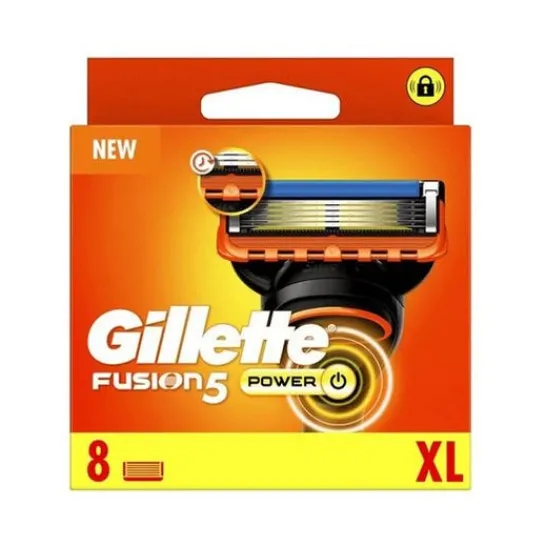 Gillette Fusion 5 Power Recambio 8uds