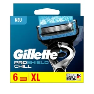 Gillette Proshield Chill Cuchilla Afeitar Recambio 6uds