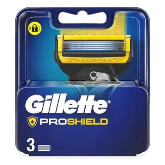 Gillette Proshield Proshield Shaving Blades Replacement 3 pcs