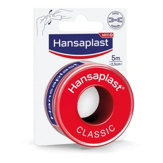 Hansaplast Classic adhesive tape 5mx2,5cm 1pc