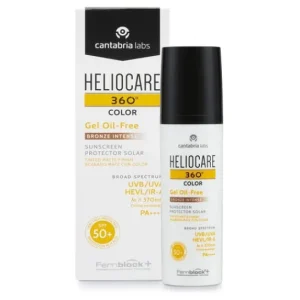 Heliocare 360º Spf 50+ Color Gel Oil-Free Sunscreen Bronze Intense 50 Ml