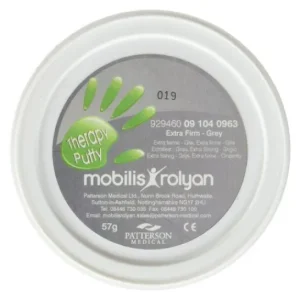 AYUDAS DINAMICAS Helps Dynamic Putty Putty Exercise Grey Extra-dura (50 Gr
