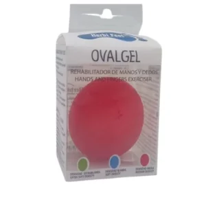 Herbifeet 240 Ovalgel Pelota Rehabilitación Rojo 1ud