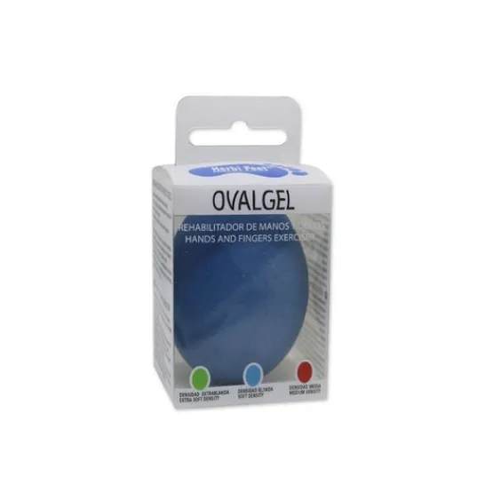 Herbifeet 241 Ovalgel Pelota Rehabilitación Azul 1ud