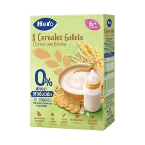 Hero 8 Cereales Galleta +6m 340g