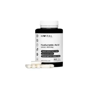 Hivital Foods Pure Hyaluronic Acid 400 mg 120 vegan caps (4 months)