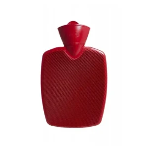 Hugo Frosch Grooved Hot Water Bottle Red 1,8l