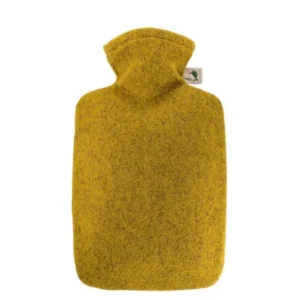 Hugo Frosch Hot Water Bottle Cover Mustard 1,8l