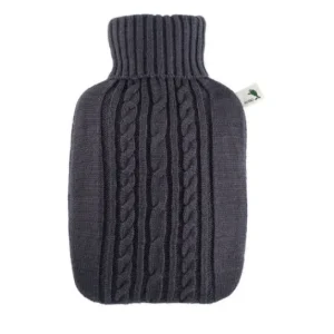 Hugo Frosch Hot-water bottle with mesh cover Grey 1,8l
