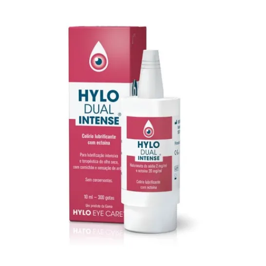 HYLO Dual Intense Colírio Lubrificante Olhos Secos 10ml