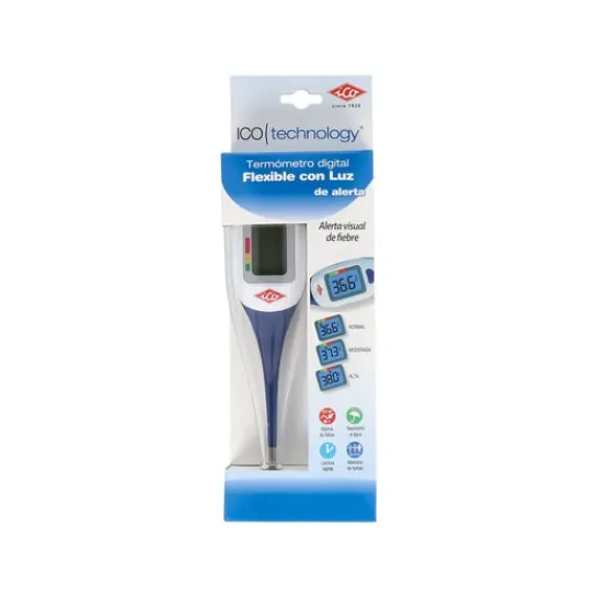ICO Flexible Technology with digital thermometer light 1ud