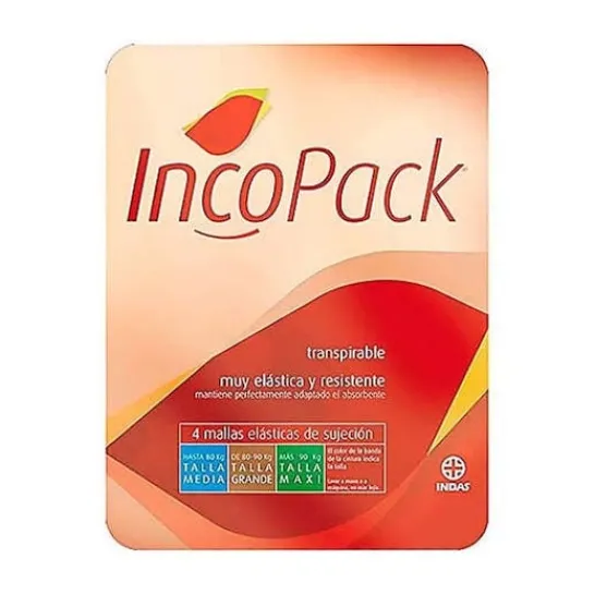 Incopack Washable Elastic Panties T-Maxi 4 units