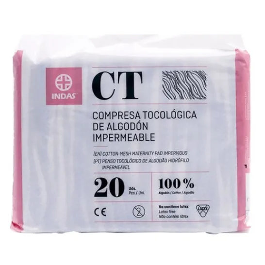 INDAS Maternity Cotton Maternity Pad 20 pcs