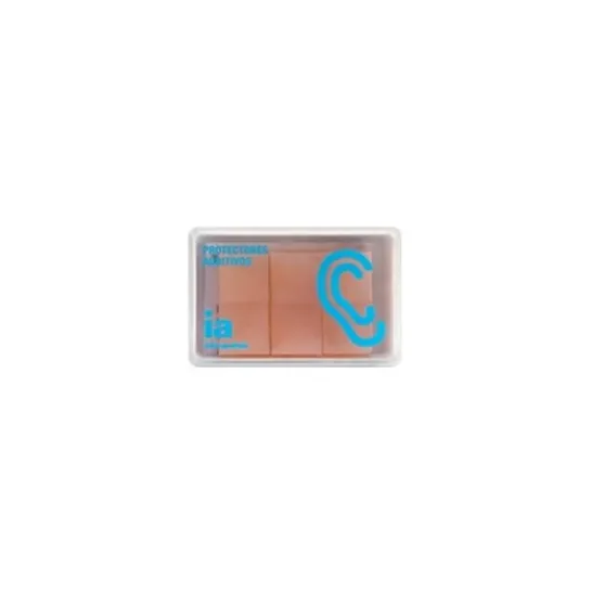 INTERAPOTHEK tapones oídos silicona moldeable 6uts