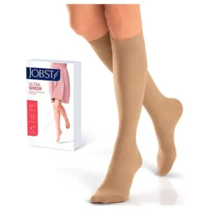 Jobst CCL1 Medias Ultra Sheer Caramelo Talla 4 1 Par
