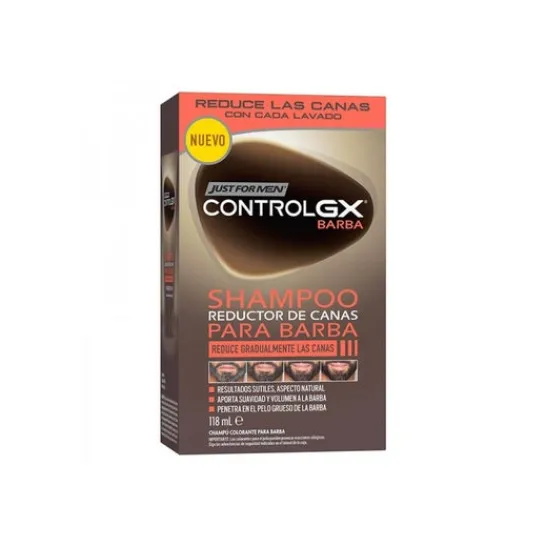 Just For Men Control Gx Gray Shampoo For Beards 118ml