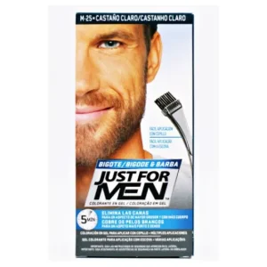 Just For Men light brown colouring gel for moustache and beard 30ml