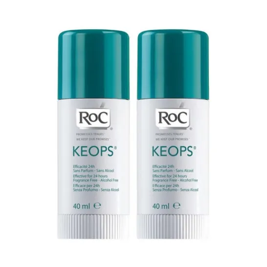 KEOPS Roc Deodorant Stick 2x40ml
