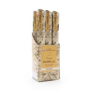 La Casa de los Aromas Set Barras de Incienso Vainilla 120uds
