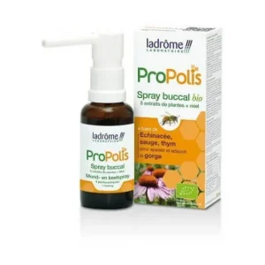 LADRÔME Ladrome Organic Spray Propolis Throat 30 ml