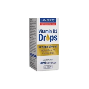 Lamberts Vitamin D3 In Drops 20ml