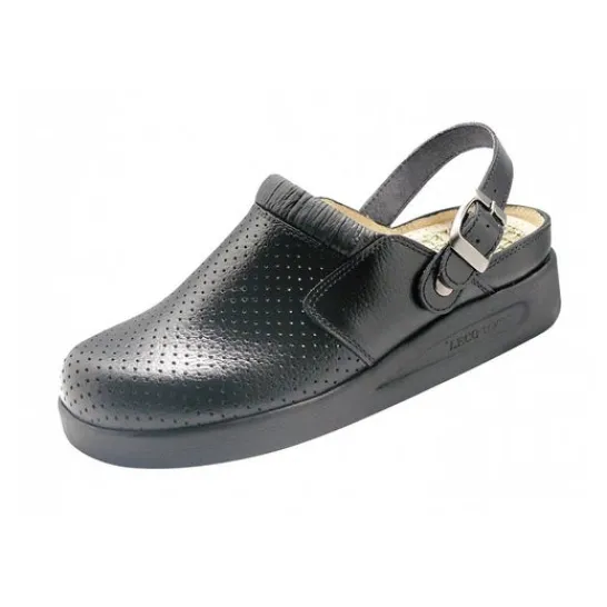 LECO Zueco Klinik Negro Talla 36 1 Par