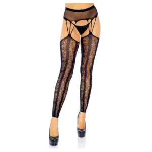 Leg Avenue Stockings Footless With Garter Strap Plus Size 1ud