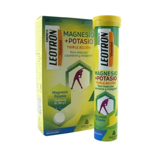 LEOTRON Magnesium+potasio 30 Comp. Eferve.