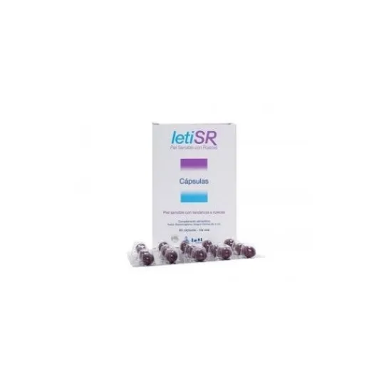 LetiSR anti-reddening 60 caps.