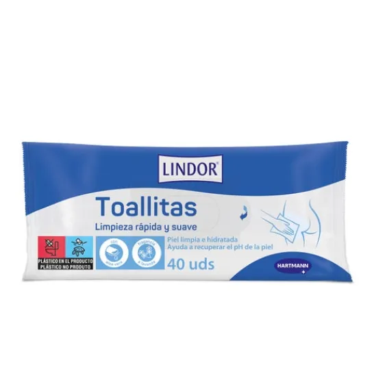 Lindor Wipes 40uds