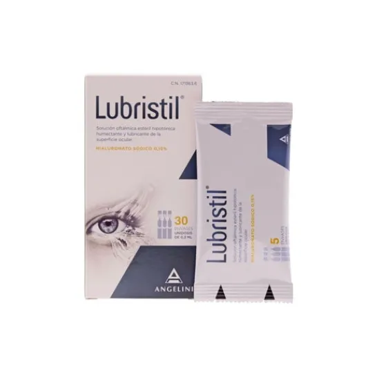 LUBRISTIL lubricating eye drops 30 u.