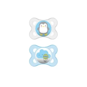 MAM Baby Soother Original Silicone 0-6 M Pack Double A