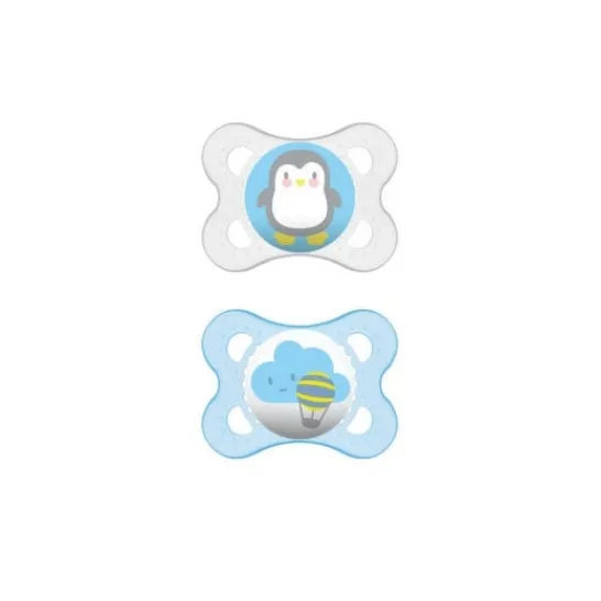 MAM Baby Soother Original Silicone 0-6 M Pack Double A