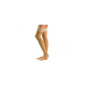MARIES long stocking lace A-F light compression beige size 5