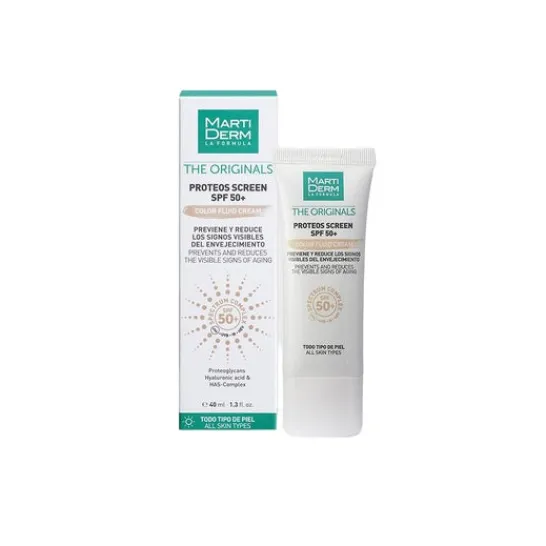 MARTIDERM Proteos Screen Spf 50+ Color Fluid Cream 40 ml