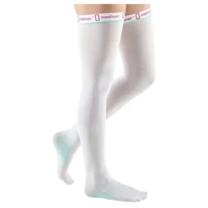 Medi Thrombexin 18 Long Socks White TXL 1 Pair