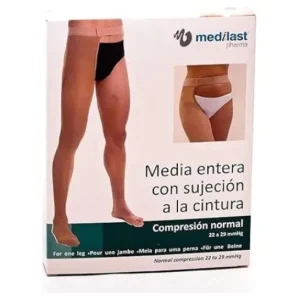 Medilast half left leg to waist T-L 1ud